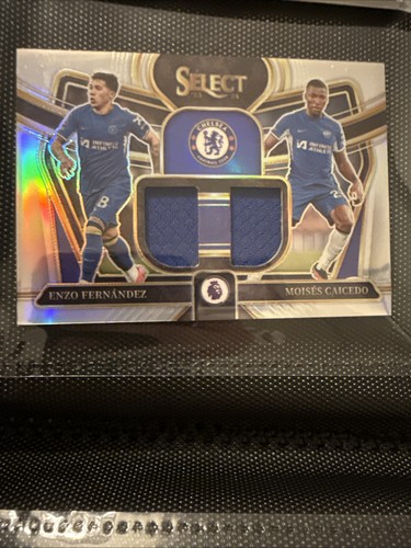 Enzo Fernandez & Moises Caicedo 2023 Panini Select