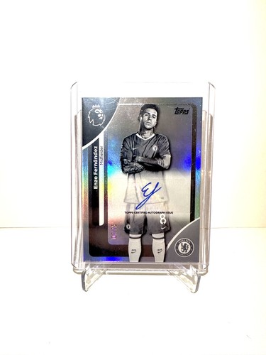 Enzo Fernandez 2025 Topps Premier League Black & White Rainbow /75