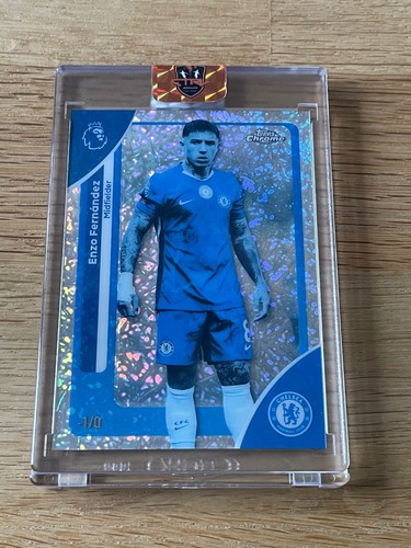 Enzo Fernandez 2025 Topps Premier League Cromo Frozen Refractor /25