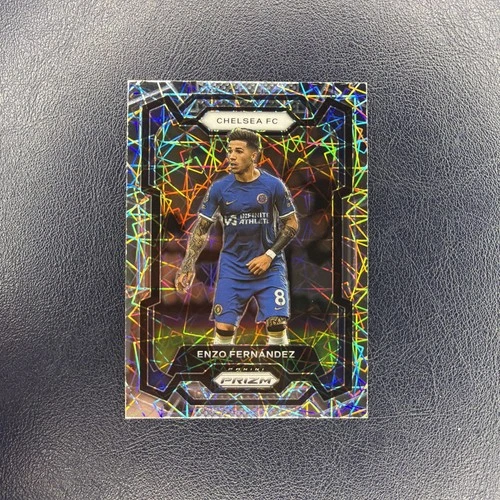 Enzo Fernandez 2023 Panini Premier League Prizm Laser Prizm