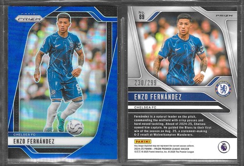 Enzo Fernandez 2025 Panini Prizm Blue /299
