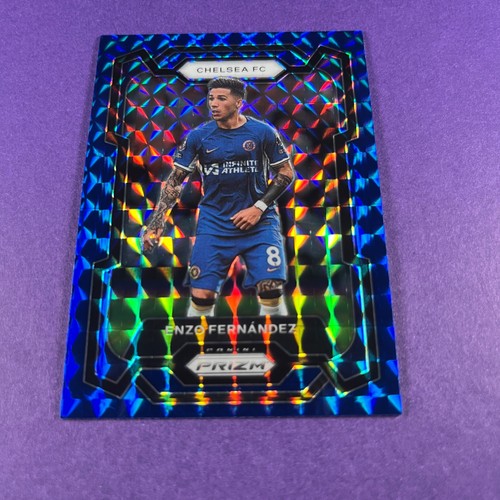 Enzo Fernandez 2023 Panini Prizm Blue Mosaic
