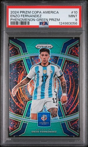 Enzo Fernandez 2024 Panini Prizm Green 1/5