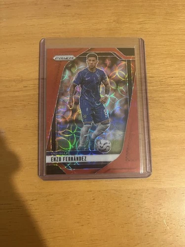 Enzo Fernandez 2024 Panini Prizm Red Circles /30