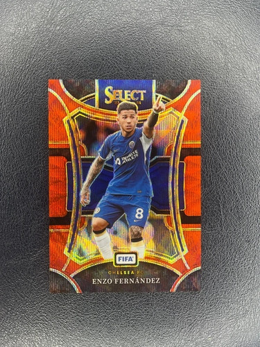 Enzo Fernandez 2023 Panini Select Red Wave /149