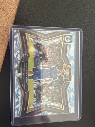 Enzo Fernandez 2024 Panini Select Winter Camo /49