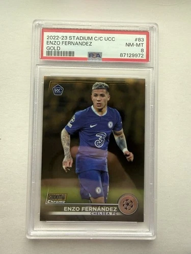 Enzo Fernandez 2023 Topps Stadium Club Chrome /50