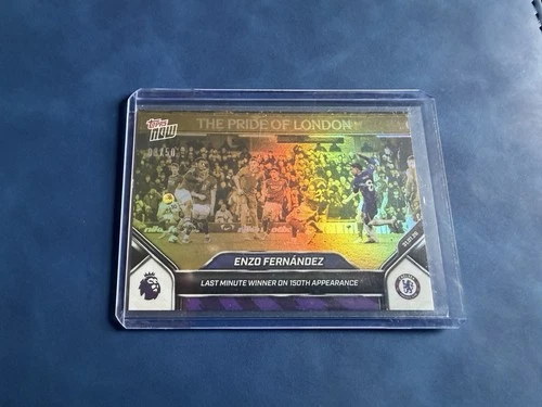 Enzo Fernandez 2025 Topps Now 8/50