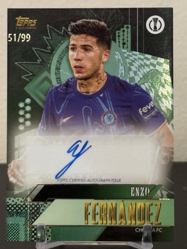 Enzo Fernandez 2024 Topps UCC Gold /99