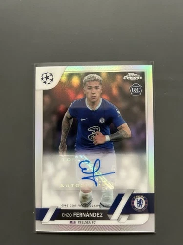 Enzo Fernández 2022 Topps Chrome