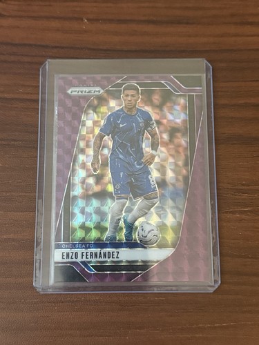 Enzo Fernández 2024 Panini Prizm Purple Mosaic /249