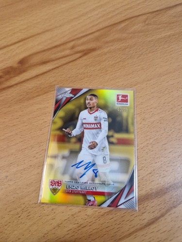 Enzo Millot 2024 Topps Chrome Yellow /75