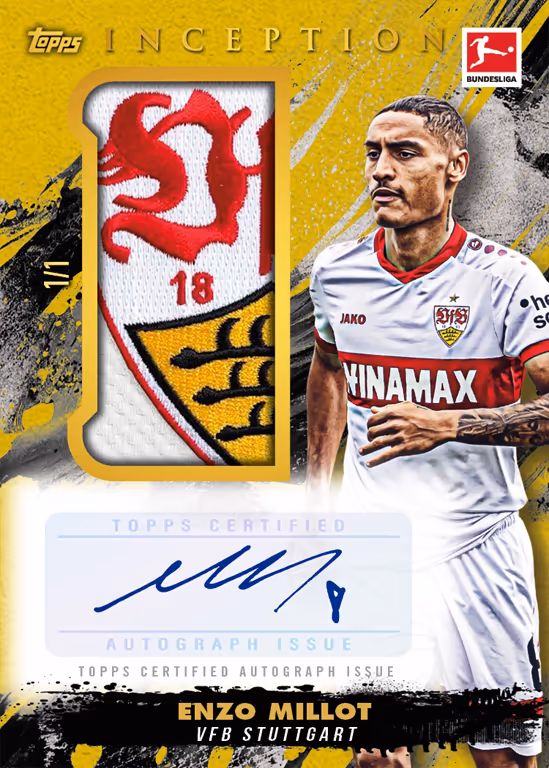 Enzo Millot 2024 Topps Bundesliga Stickers