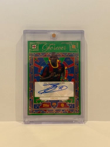 Eric Abidal 2025 Topps Barcelona Forever /99