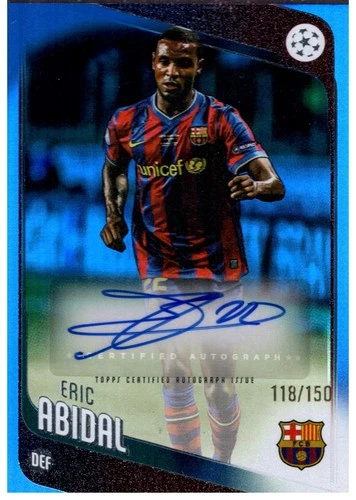 Eric Abidal 2025 Topps Flagship /150