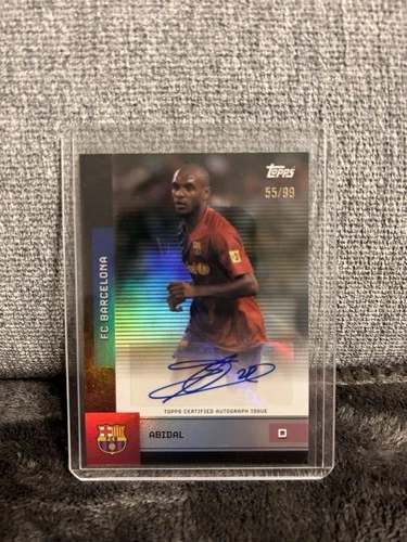 Eric Abidal 2025 Topps Teamset Barcelona /99