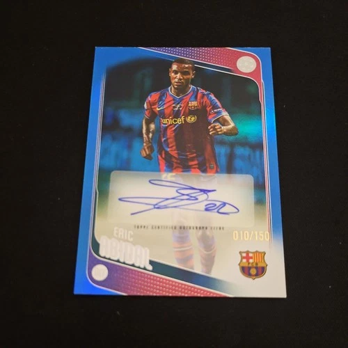 Eric Abidal 2026 Topps UCC Flagship Blue Refractor /150