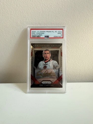 Eric Cantona 2020 Panini Prizm Gold
