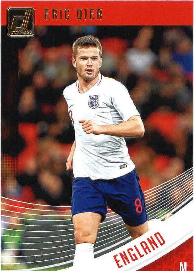 Eric Dier 2018 Panini Donruss Soccer 126