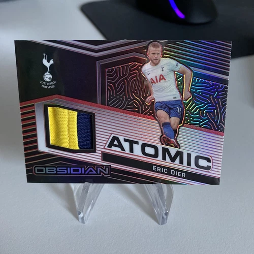 Eric Dier 2021 Panini Obsidian Red Etch /25