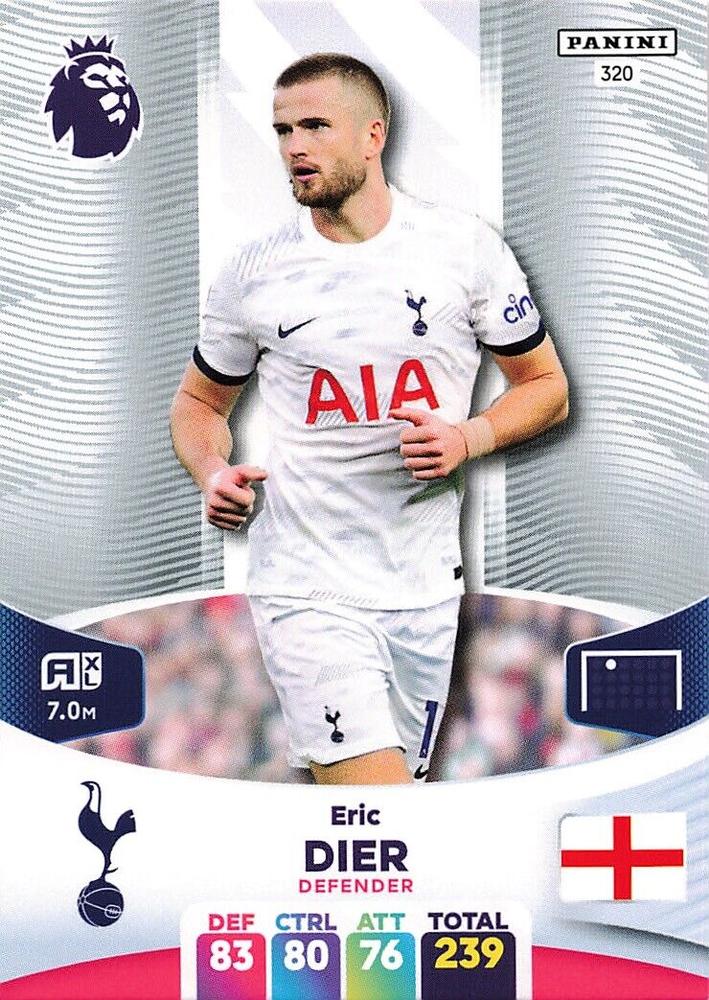 Eric Dier 2024 Panini Adrenalyn XL Premier League