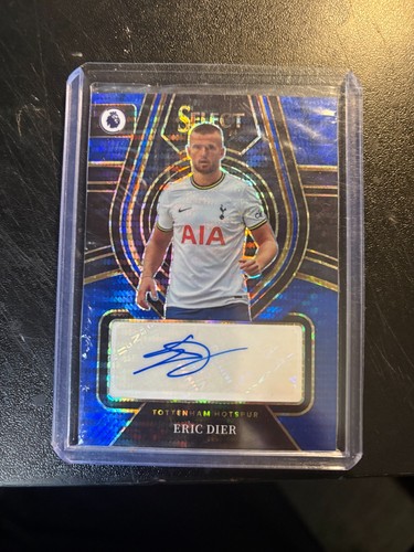 Eric Dier 2022 Panini Select Blue Pulsar Prizm #SS-ED