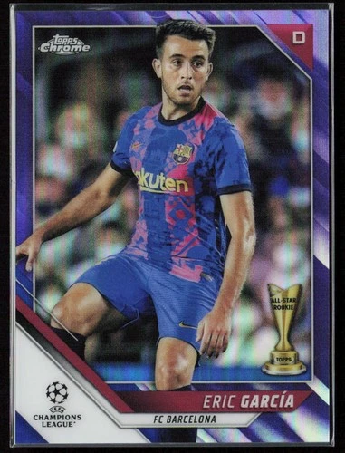 Eric García 2021 Topps Chrome Purple /250