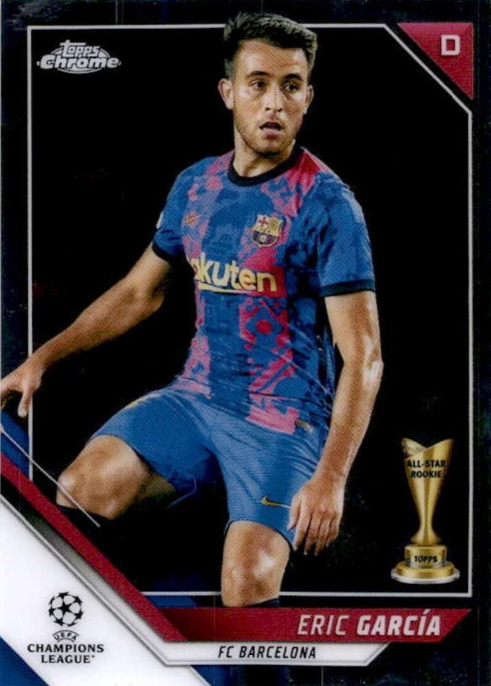 Eric García 2021 Topps Chrome UCC 56
