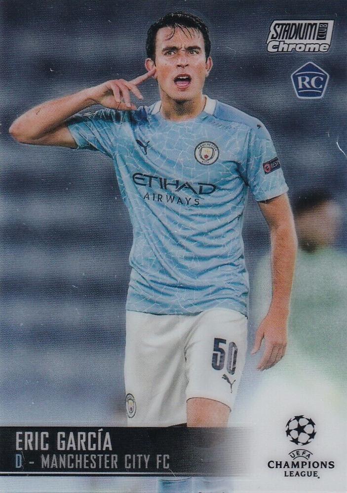 Eric García 2020 Topps Stadium Club Chrome UEFA 52