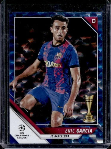 Eric García 2021 Topps UEFA Blue Ice /99