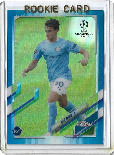 Eric Garcia 2020 Topps Chrome Blue Refractor