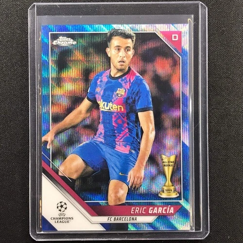 Eric Garcia 2021 Topps Chrome Blue Wave /75