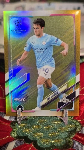 Eric Garcia 2021 Topps Chrome Gold Refractor /50