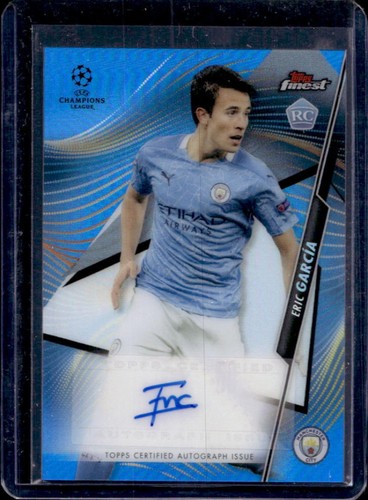 Eric Garcia 2020 Topps Finest Blue Refractor /150