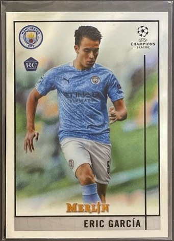 Eric Garcia 2021 Panini Merlin Chrome