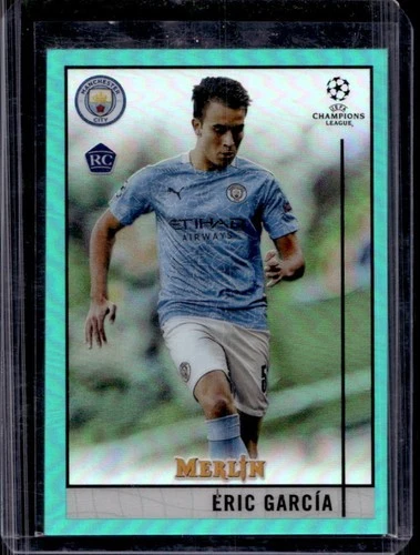 Eric Garcia 2020 Topps Merlin Chrome Aqua /199