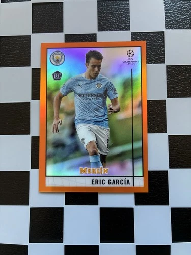 Eric Garcia 2020 Topps Merlin Chrome Orange /25