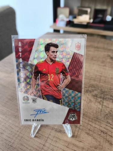 Eric Garcia 2021 Panini Mosaic Red Prizm