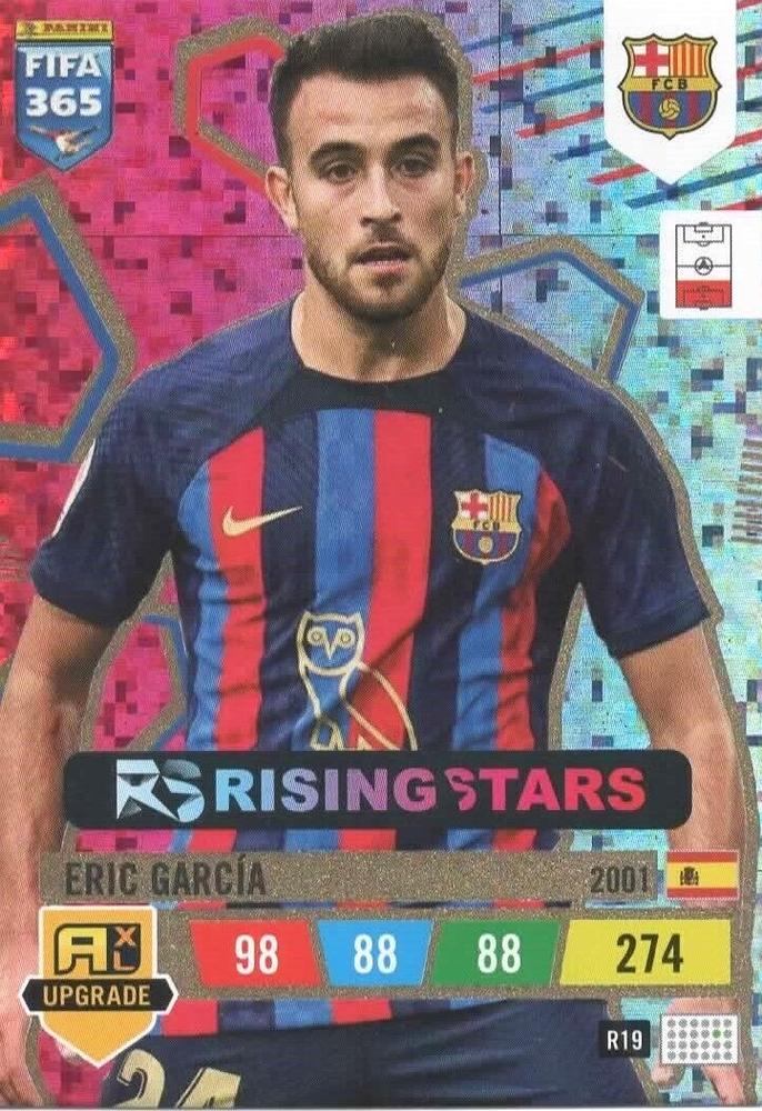 Eric Garcia 2023 Panini Adrenalyn XL FIFA 365 Upgrade