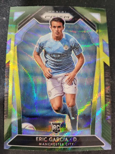 Eric Garcia 2021 Panini Prizm Black Green Wave