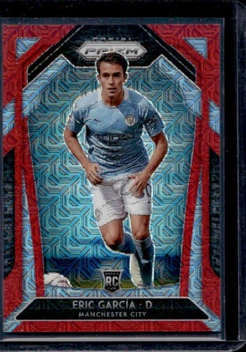 Eric Garcia 2020 Panini Prizm Premier League Red Mojo /135