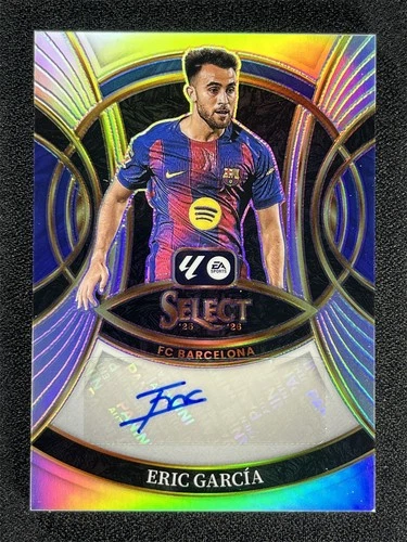 Eric Garcia 2025 Panini Select Silver Prizm