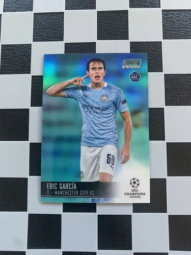 Eric Garcia 2021 Topps Stadium Club Chrome Aqua /199