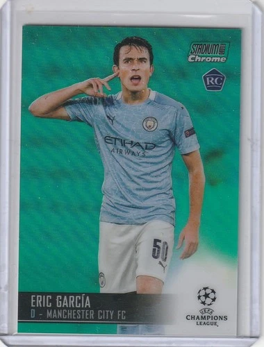 Eric Garcia 2020 Topps Stadium Club Chrome Green Refractor /99