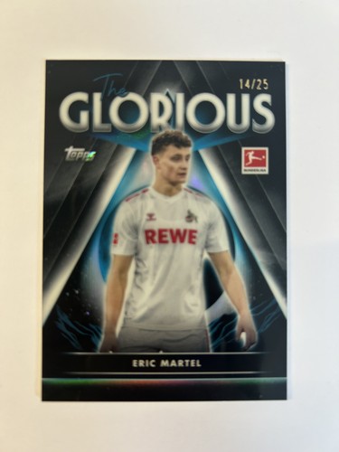 Eric Martel 2024 Topps Bundesliga Chrome Gold /25