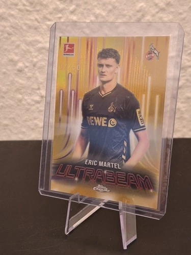 Eric Martel 2025 Topps Bundesliga Chrome Gold /50
