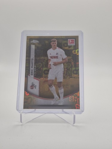 Eric Martel 2023 Topps Chrome Bundesliga Gold Foil