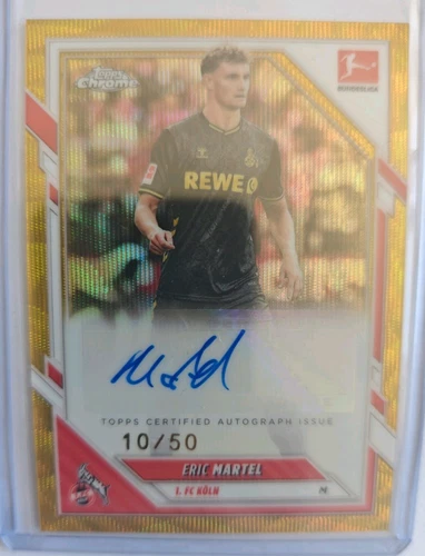 Eric Martel 2025 Topps Chrome Gold /50