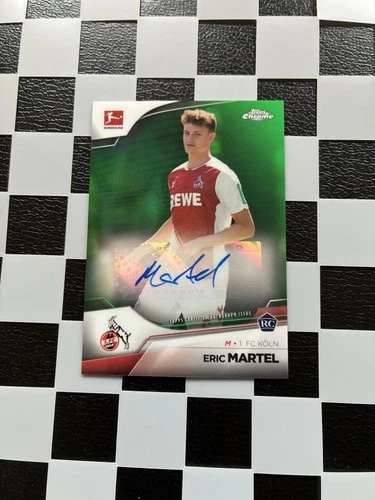 Eric Martel 2023 Topps Chrome Green /99