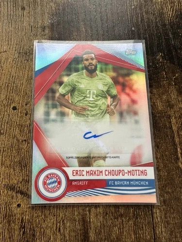 Eric Maxim Choupo-Moting 2023 Topps FC Bayern Munich Fan Set